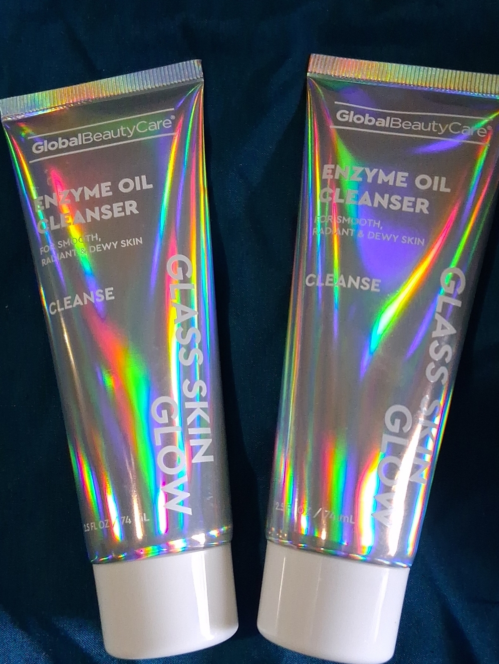 GlobalBeautyCare Glass Skin Glow Enzyme Oil Cleanser — Iridescent